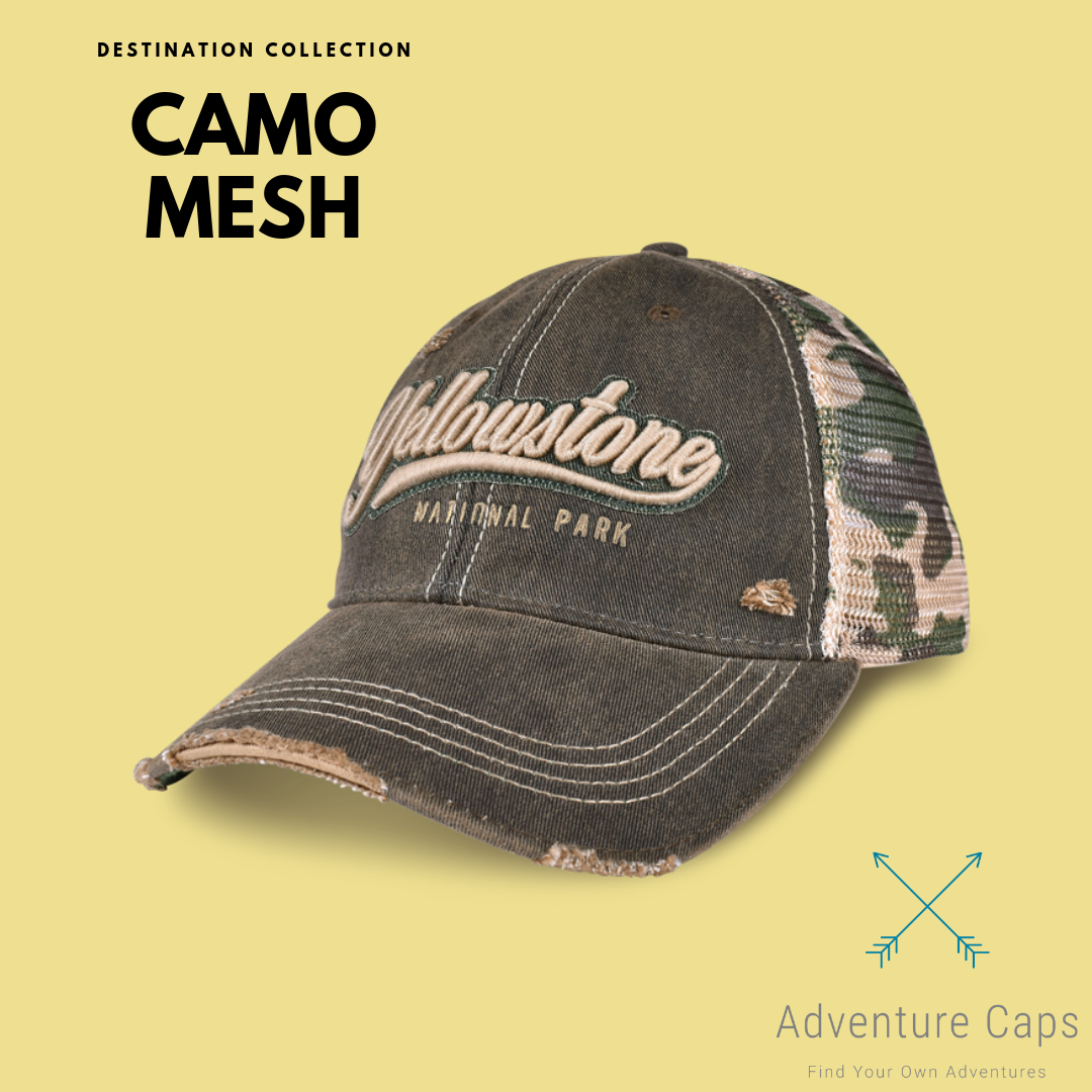 Yellowstone Camo Mesh  |  Classic Snapback