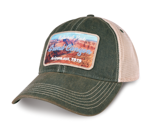 Grand Canyon Non-Distressed Flex Hat | Vintage EZ-ODMC