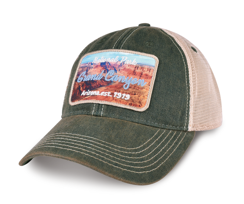 Grand Canyon Non-Distressed Flex Hat | Vintage EZ-ODMC