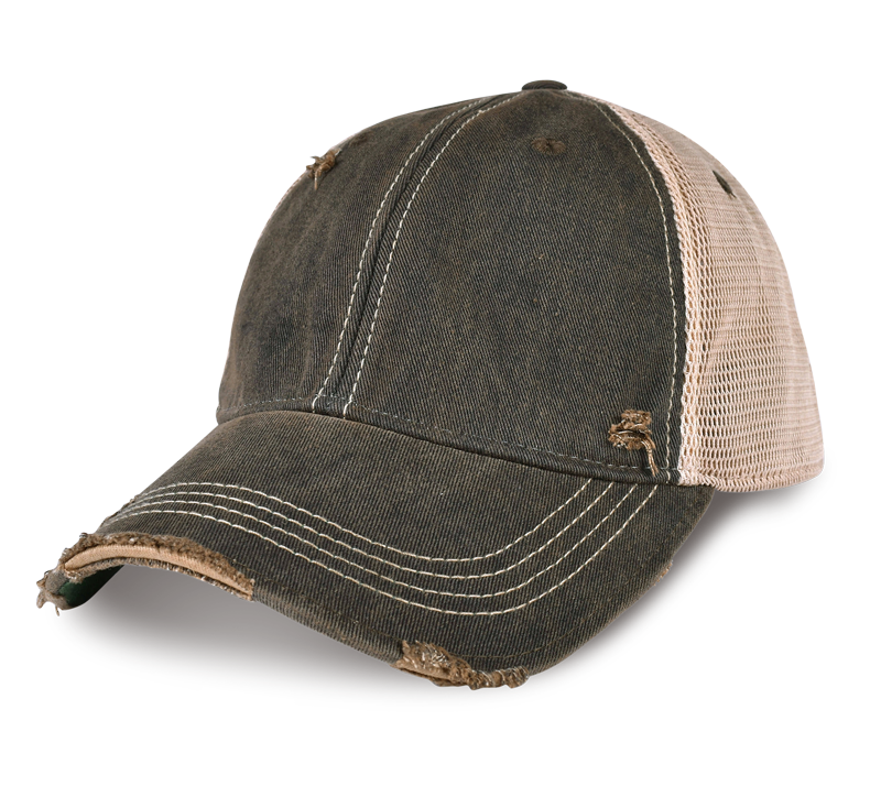 Vintage Distressed Fitted Ez-Odm Regular Size M/L （ 11