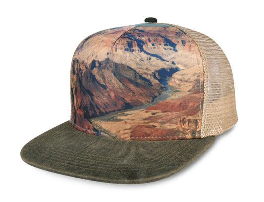 Grand Canyon Flat Bill Mesh | Classic Snapback