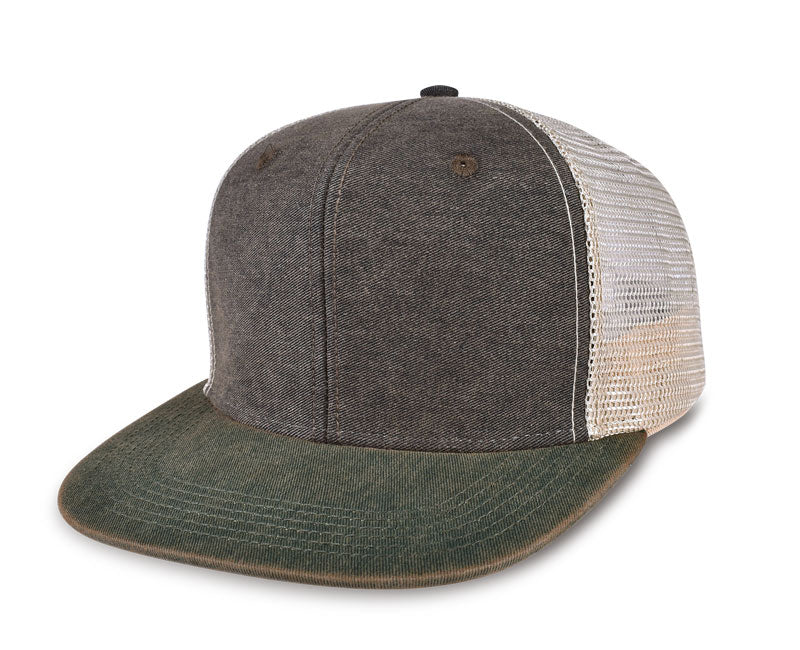 Structured Decaying Washed Cotton Hat ( 2 Tone)