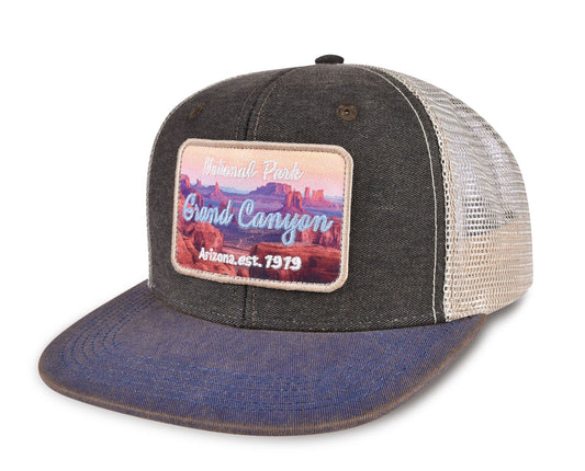 Grand Canyon Flat Bill Mesh | Classic Snapback