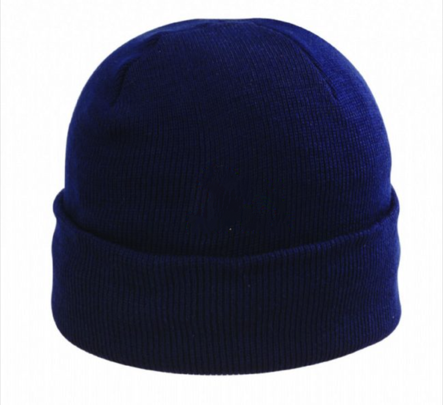 CURVED KNIT HAT-12"