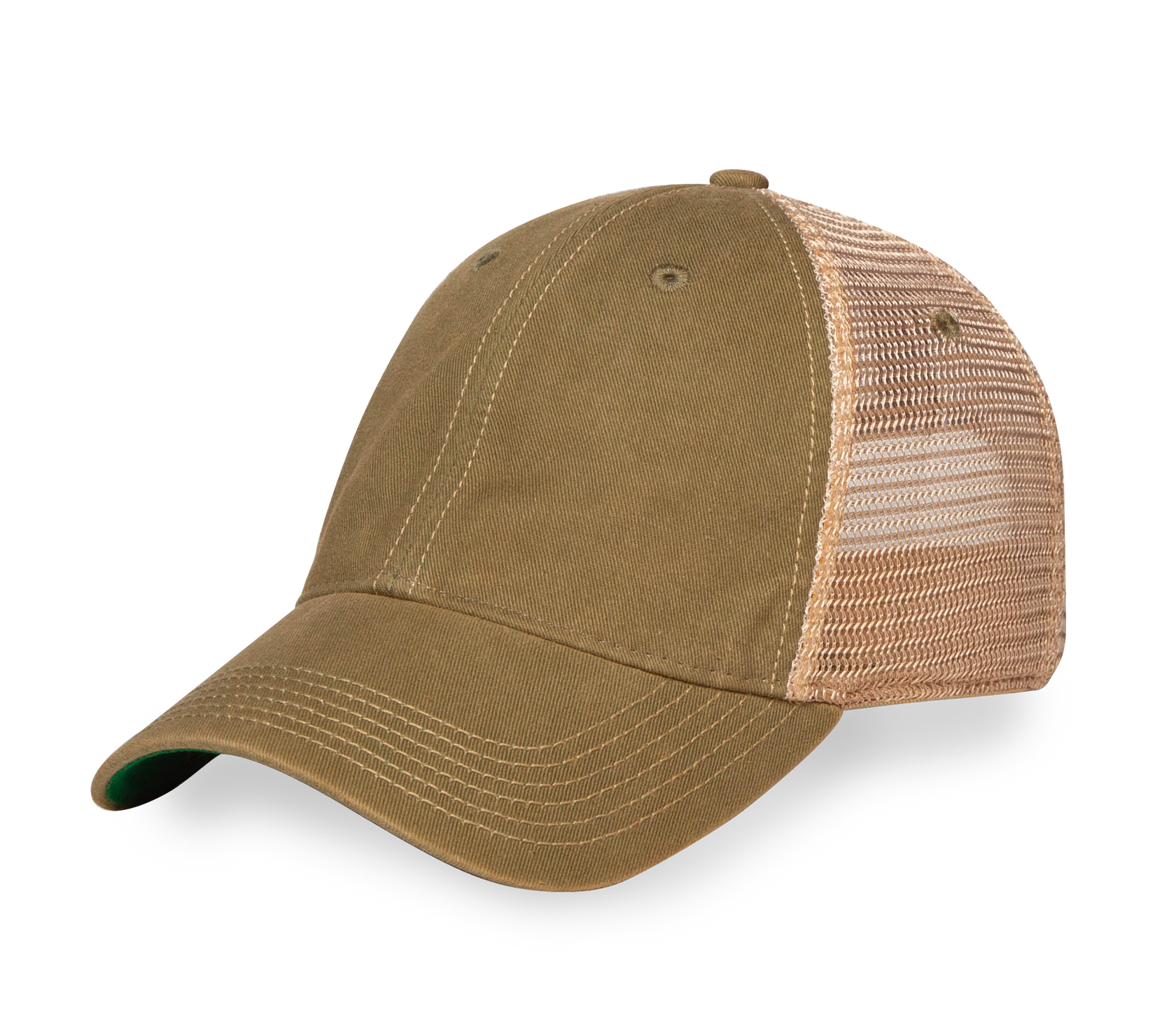 Decaying Wash Trucker hat with plastic snapODMS（ 24 colors
