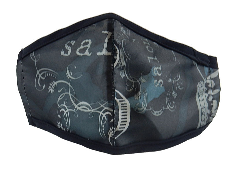 Black double Layer Mask  front